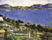 Paul Cezanne L'Estaque France oil painting reproduction